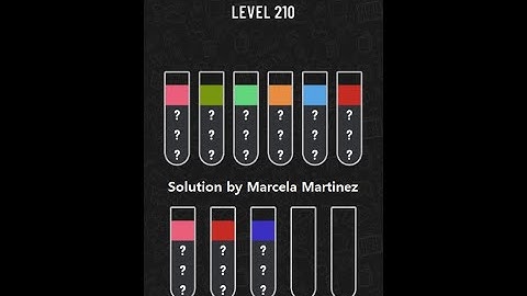 Water Sort Puzzle level 210 | Gameplay Mobile Games