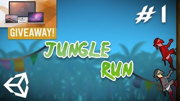 1 - Jungle Run Infinite Runner Game + Giveaway Competition - Importing Assets And Creating Main Menu