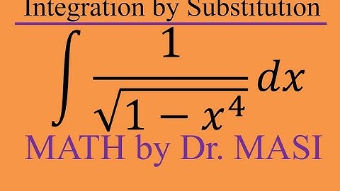 How to Integrate of  x/sqrt(1-x^4), Indefinite Integral Basic Integration Rules, Calculus , Problems