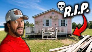 We Found a SKELETON Under Our Deck! | Free House Remodel