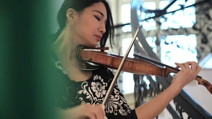 Lena Yokoyama performs with a Golden Bell 1668 violin, by Antonio Stradivari