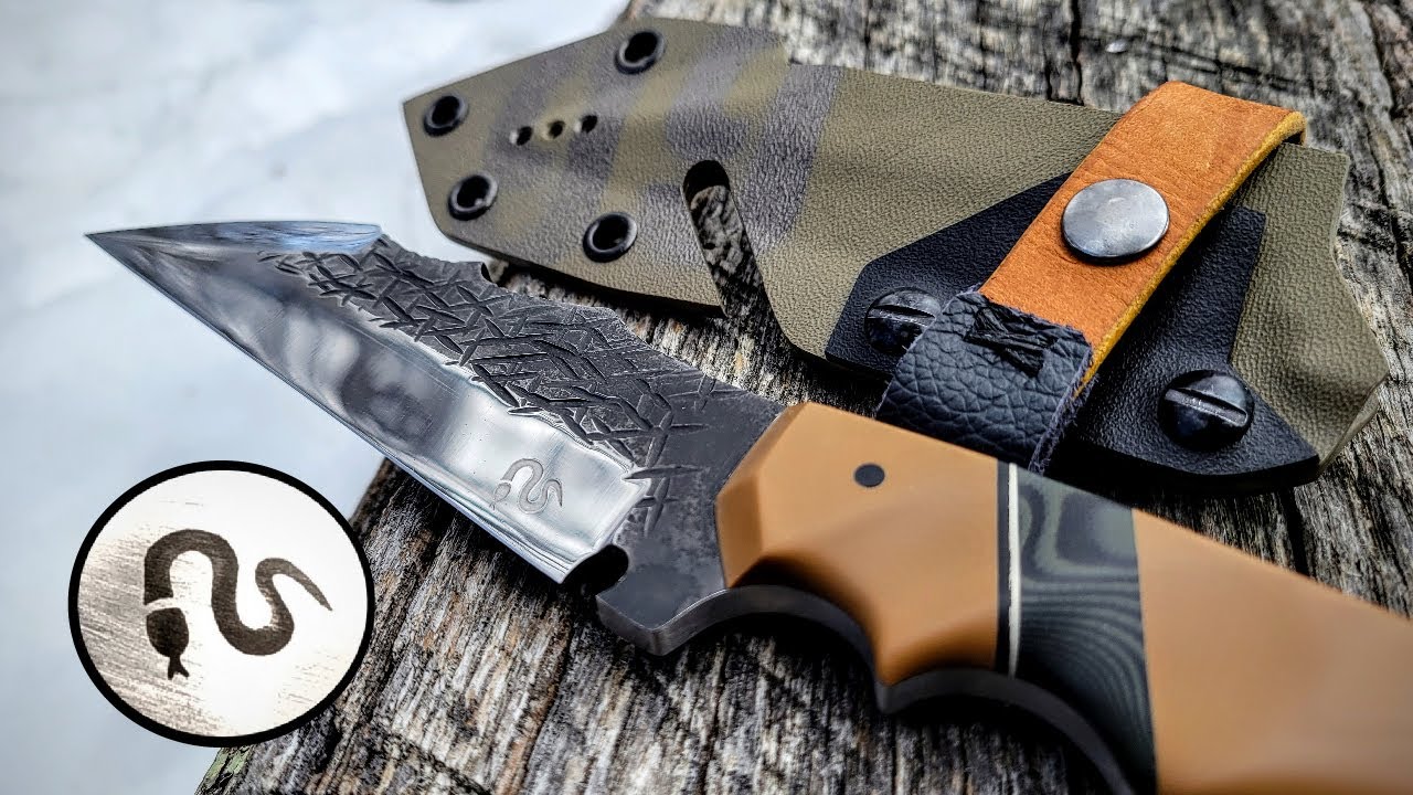 Making a Tactical Hunter ft. lamproknives Knifemaking YouTube