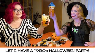 🎃 LET'S THROW A VINTAGE 1950s HALLOWEEN PARTY!!  COLLAB WITH  @Laci Fay The Vintage Girl Next Door