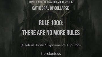 rule 1000: there are no more rules | herclueless (AI Ritual Drone / Experimental Hip-Hop)