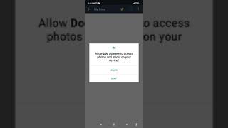 DOC Scanner App - PDF Scan App Permission screenshot 5