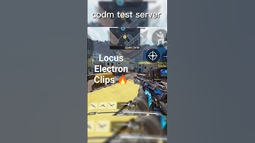 Locus Electron – Cleanest Sniper Shots in CODM 🔥🎯 #codm