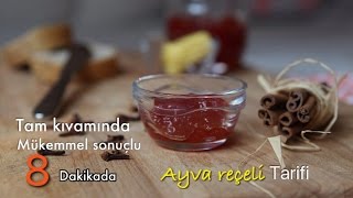 Mükemmel sonuç harika tat /8 DAKİKADA AYVA REÇELİ - reçel tarifleri / Figen Ararat