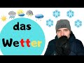 Das wetter  a2 b1 b2  learn german  deutsch lernen