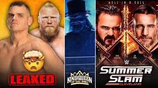 BROCK Lesnar vs GUNTHER Match CONFIRMED ! Uncle Howdy RETURN Tease | CM Punk vs Drew Hell IN A Cell