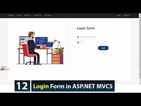 Login Form in ASP.NET MVC 5 using Entity Framework in Urdu/Hindi 2019-Class 12