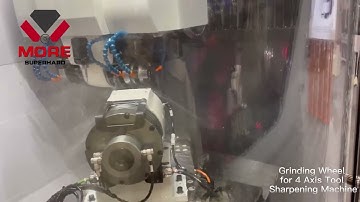 Moresuperhard Grinding Wheel for 4-Axis Tool Sharpening Machine!
