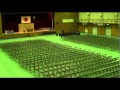 卒業式の会場ができるまで