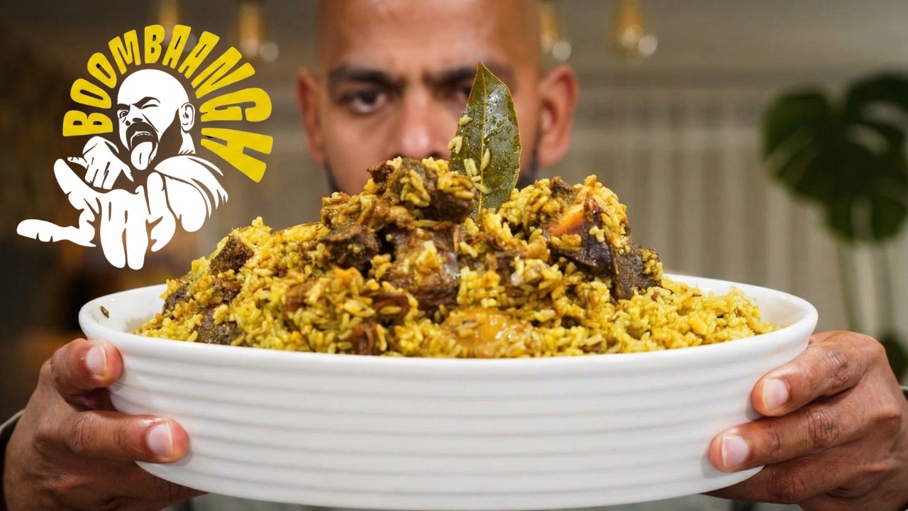 Hoskote Biriyani | ഹോസ്‌കോട്ടെ മട്ടൺ ബിരിയാണി | @BoomBaangh