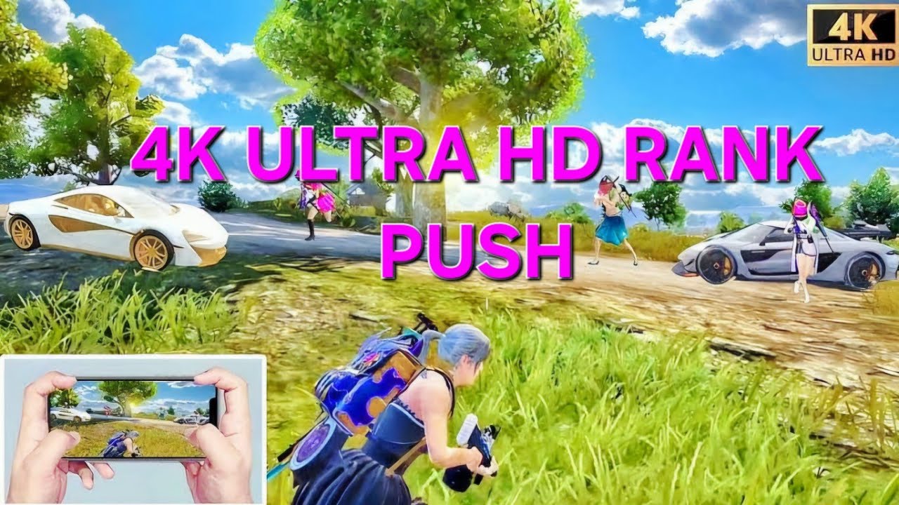 4K ULTRA HD GRAPHICS RANK PUSH GAMEPLAY IN BHMI | BGMI COMPETITIVE # ...