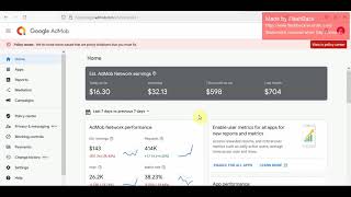 My Adsense/Admob Payment