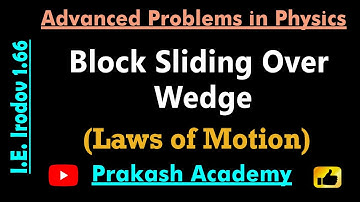 Law of Motion  19  Irodov 1 66 for IIT by Guru Sir @Ranchi