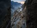 This Landslide Road Became a Safe Highway 😱 #shorts