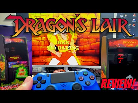 Dragon's Lair Arcade Replicade Table Top Video Game Review- Worth It?