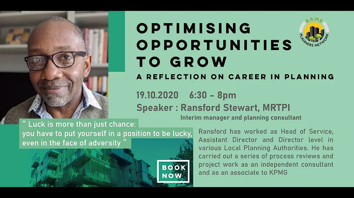 Optimising Opportunities to Grow - A Reflection on...