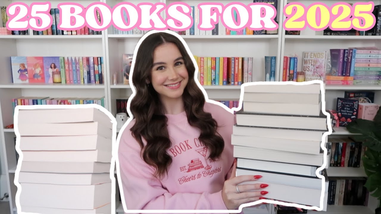25 BOOKS I WANT TO READ IN 2025 🌷 📖 🕯️ - YouTube