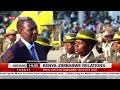 President ruto in zimbabwe on a state visit