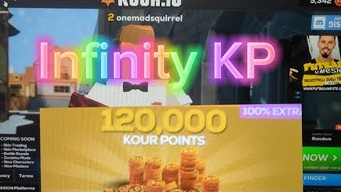 Kour.io infinity KP glitch/exploit 🥳