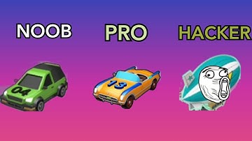 NOOB vs PRO vs HACKER = Idle Car Racing