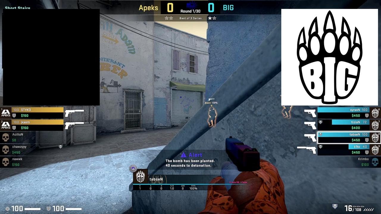 Apeks vs BIG Highlights / Upper Bracket quarter-final at IEM Dallas 2022 Europe Closed Qualifier