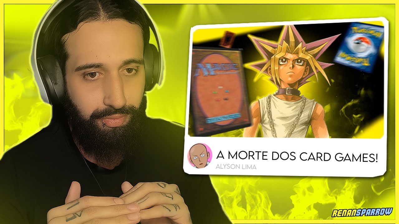 A MORTE DOS CARD GAMES! // REACT @Alysonlima777