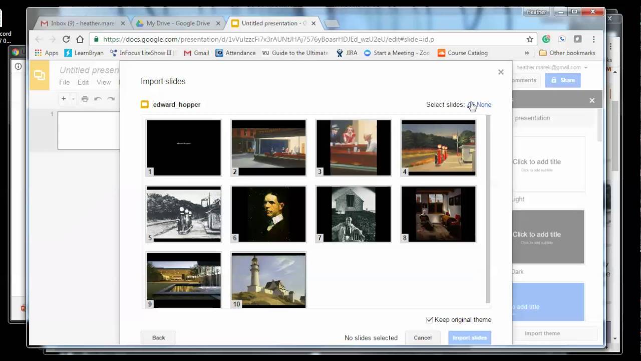How to Use Google Slides - YouTube