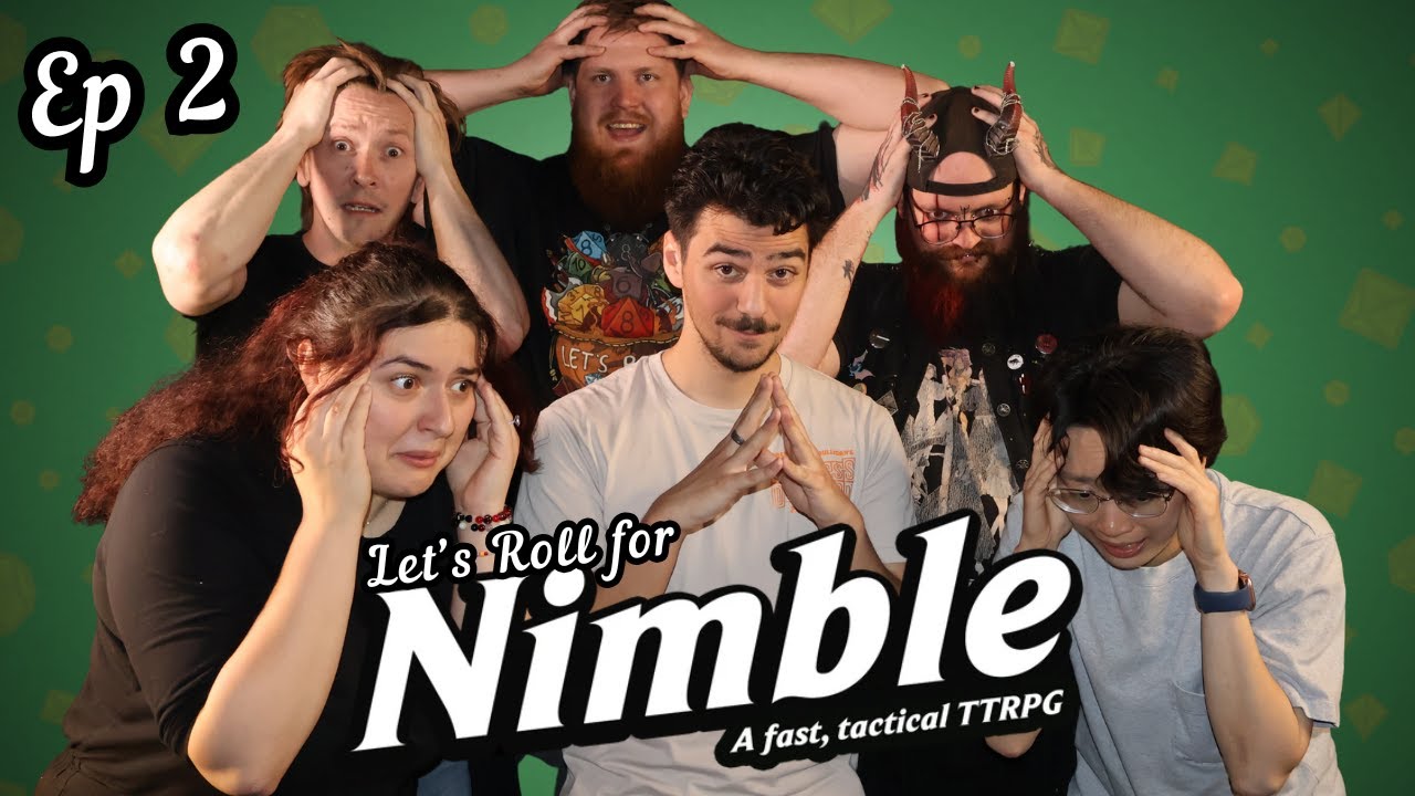 Let's Roll for Nimble Ep 2 | The Fast-Paced 5e-Compatible TTRPG You Need to Try