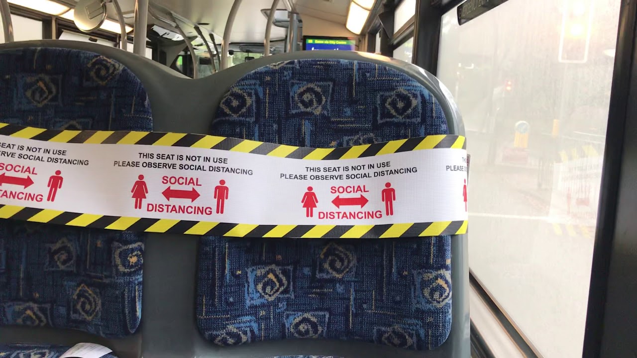 Route 5B P&R Konect bus Envirio 400 from Norwich City Centre to Eaton *Cooling fan & Full thrash*