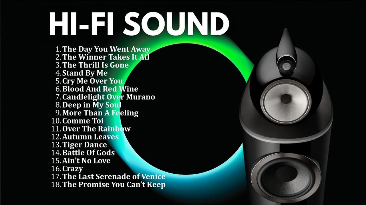 High-Fidenlity Audio - Crystal Clear Sound - Audiophile NBR Music