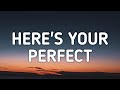 Jamie Miller - Here&#39;s Your Perfect (Lyrics)