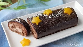 「七夕ロールケーキ」のレシピ・作り方