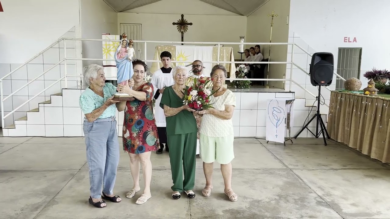 Imagem de Nossa Senhora da Saúde, adquirida pela comunidade Nossa Senhora do Bom Parto.