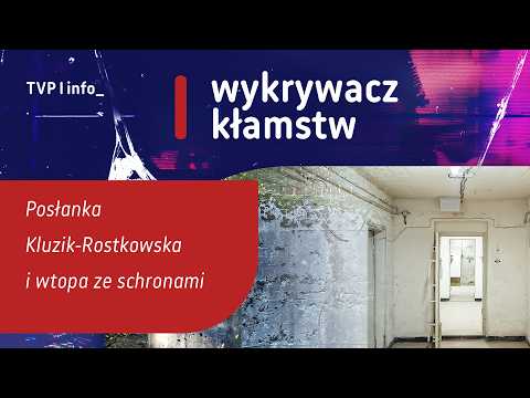 Posłanka Kluzik-Rostkowska i wtopa ze schronami | WYKRYWACZ KŁAMSTW
