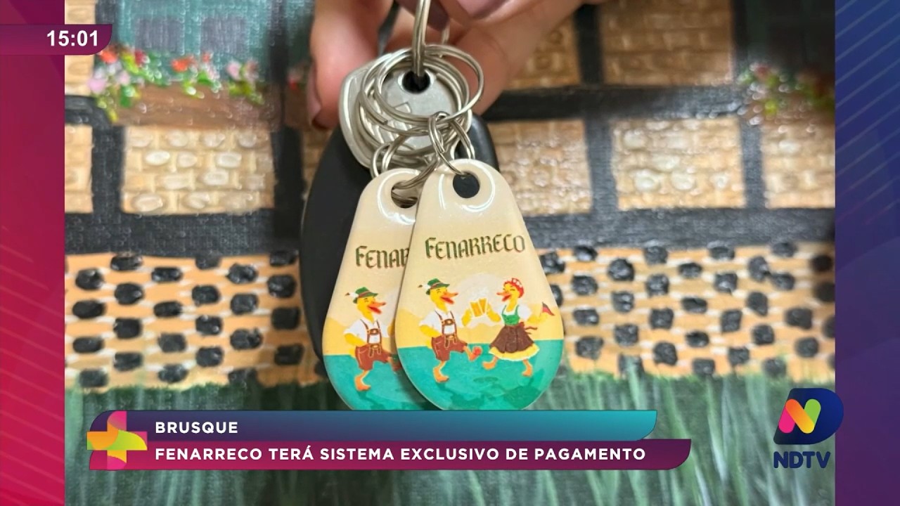 Brusque: Fenarreco terá sistema exclusivo de pagamento