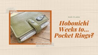 Hobonichi Weeks to Pocket Plus Rings