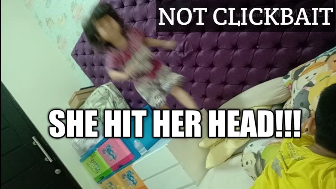 SHE HIT HER HEAD!!!! | **not clickbait**