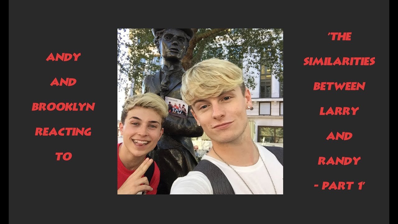 Andy Fowler & Brooklyn Wyatt Reacting To 'The Similarities Between Larry & Randy - Part 1'