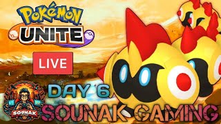 🛑Rank Push & Custom Rooms With Friends Pokemon Unite Live Stream | Sounak Gaming Is Live