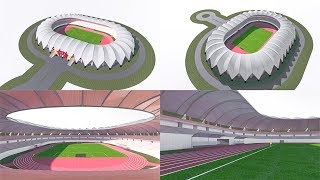 Details Structure of Pavilion Stadium roof With ArchiCAD Update