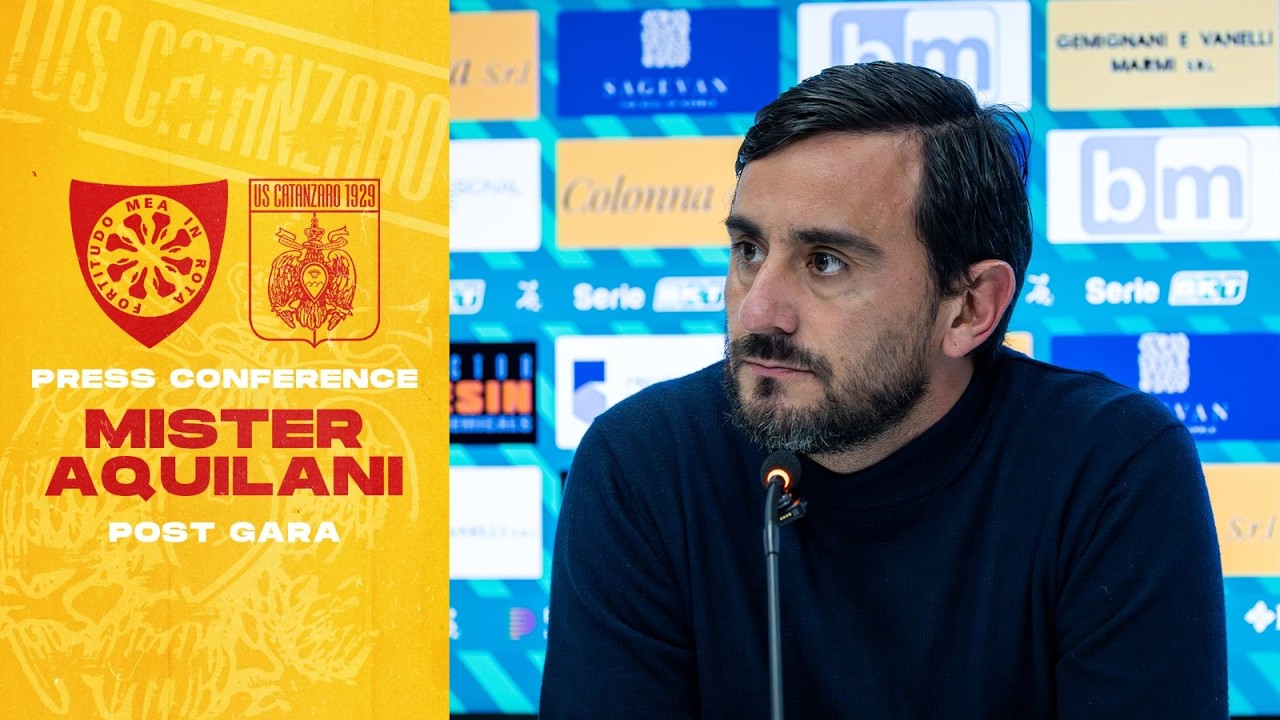 PRESS AREA | AQUILANI NEL DOPO GARA DI CARRARESE - CATANZARO