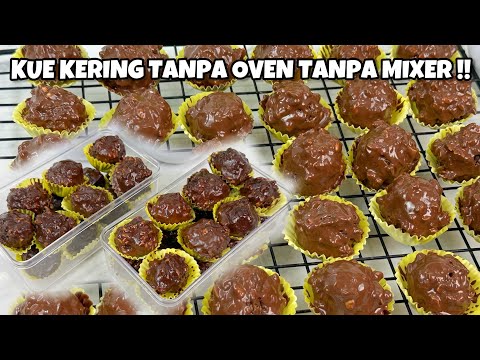 GAK PERLU OVEN MIXER DAN TEFLON !! CUKUP DIADUK AJA BERHASIL BIKIN KUE LEBARAN