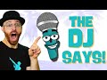 The dj says  dj raphi exercise song for kids  dance game not mirrored