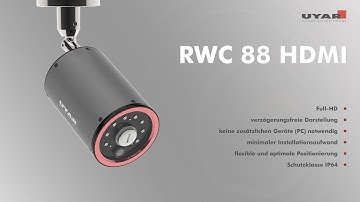 RWC 88 HDMI -  Kamerasystem für die visuelle Überwachung von spritzwasserbelasteten Bereichen