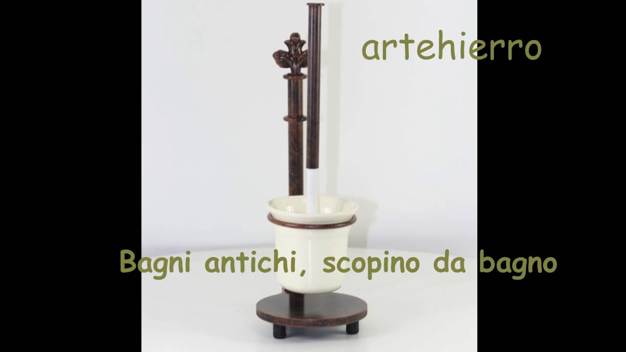 Bagni antichi, scopino da bagno per la decorazione youtube