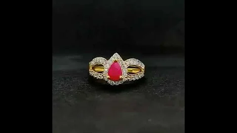 DIAMOND RUBY GOLD RING RING SIZE 12 DISCOUNTED PRICE   #SHORTS - DayDayNews