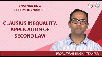 Clausius inequality, application of second law